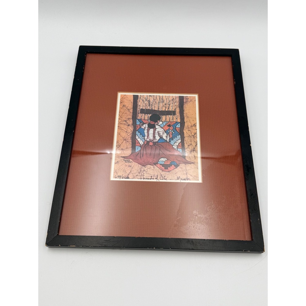 Dick and Trish Martin Threads of Life Batik Print 1983 Signed Limited 699/2500